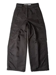 Широкие брюки с кулиской по низу Open YY, коричневый