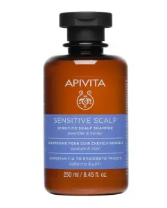 Натуральный шампунь для чувствительной кожи головы 250 мл Apivita