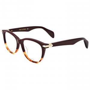 Женские оптические прицелы Rag & Bone 51 мм бордового цвета Rag & Bone, бургундия