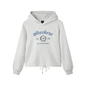 Толстовка Women's Light Heather Gray Skechers, серый