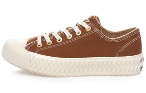 Кеды унисекс с низким верхом янтарно-коричневые Excelsior