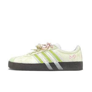 Кроссовки для скейтбординга VL COURT 2.0 Little Orchid, износостойкие, низкие, унисекс, желто-зеленые Adidas, Yellow Green