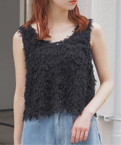 tiptop/Жилет с двухсторонней бахромой спереди и сзади