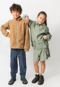 Куртка matcedric из флиса теддуфлис, унисекс, зимняя куртка Mini A Ture, Cinnamon Swirl