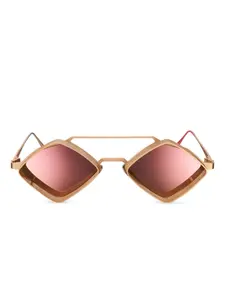 Солнцезащитные очки JAXS в геометрической оправе Vysen Eyewear, розовый