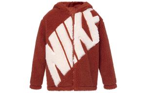 Бархатная куртка женская красная Nike