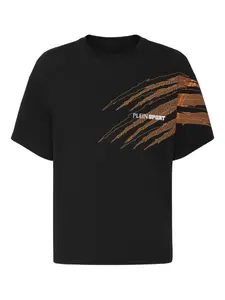 Футболка с принтом Plein Sport, черный