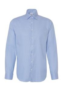 Рубашка деловая, New Kent, без глажки, мужская seidensticker, светло-синий