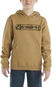 Carhartt мальчиков худи с принтом, Dark Khaki