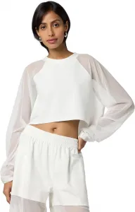 Norma Kamali Женский оверсайз топ с регланными рукавами и сеткой