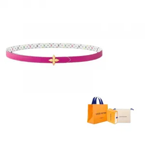 Lv Lv X Tm Mini Flowergram 15 мм реверсивный ремень LOUIS VUITTON