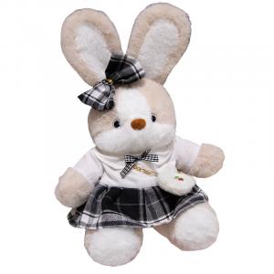 Плюшевая кукла Goodnight Floral Skirt Rabbit Girlish Heart Doll длиной 35 см Love Bingqing