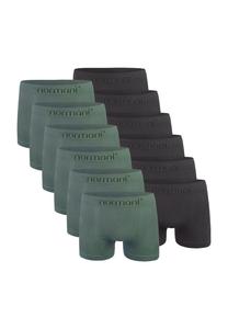 12 мужских боксеров из микрофибры normani, цвет Anthrazit Oliv