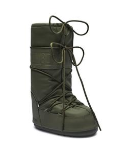Сапоги женские зимние Moon Boot высокие, зеленый