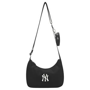 MLB Нейлоновая сумка через плечо Нью-Йорк Янкиз унисекс черная, Black
