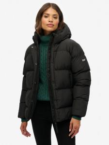 Куртка спортивная пуховик с капюшоном 5 Baffle Superdry, Black