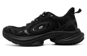 Ocai Низкие повседневные кроссовки для бега унисекс Black Warrior с нескользящим и износостойким покрытием