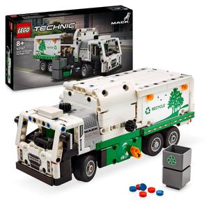 LEGO Technic, блоки, Электрический мусоровоз Mack LR, 42167
