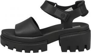 Сандалии Timberland mens Everleigh Ankle Strap, Black Full Grain