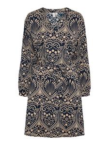 Платье до колена Vero Moda, темно-синий