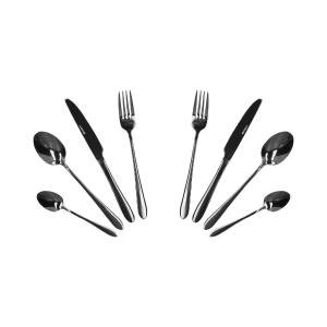 Homla Черный набор столовых приборов Abele из 16 предметов (2 предмета в комплекте)
