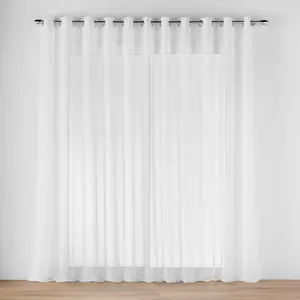 Широкая штора на люверсах, CARLIN, 400 х 240 см Douceur d'interieur