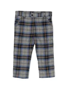 Брюки в клетку Patachou, серый