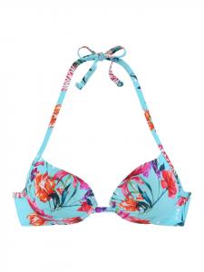 Верх бикини Sunseeker, цвет hellblau/bedruckt