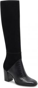 Женские модные сапоги Dolce Vita Fynn, Black Multi Embossed Leather