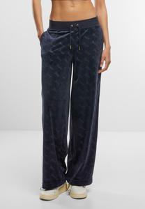 Спортивные штаны NEVE DEBOSSED WIDE LEG JOGGER Juicy Couture, темно-синий