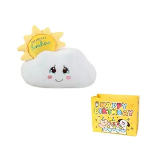 Плюшевая кукла милые облака солнышко 22см/30см высота Enlightenment