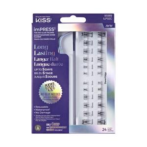 Искусственные ресницы impress falsies long lasting selbstklebend Kiss, количество 1 шт.