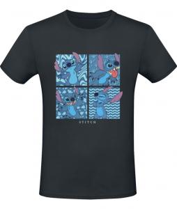 Футболка Lilo & Stitch Stitch in 4 Boxes, черный
