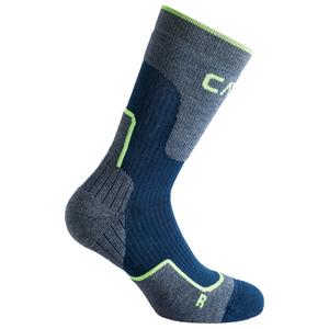 Походные носки Cmp Trekking Sock Wool Mid, темно-синий