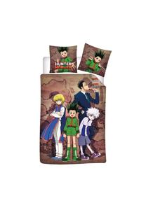 Многоцветное постельное бельё 140x200 см с принтом аниме для фанатов Cofi из 100% хлопка 140x200+65x65см