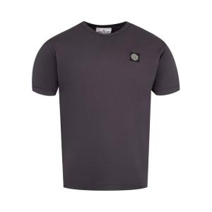 Футболка Stone Island Garment Dyed Logo T-Shirt, Ink