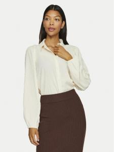 Рубашка regular fit Brietta 14102572 Vila, экрю