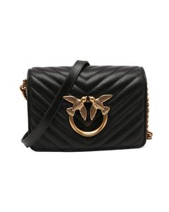 Сумка через плечо Pinko LOVE CLICK MINI SHEEP NAPPA CH, черный