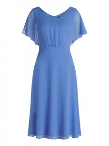 Vera Mont Коктейльное платье с короткими рукавами, цвет «Парижский синий»