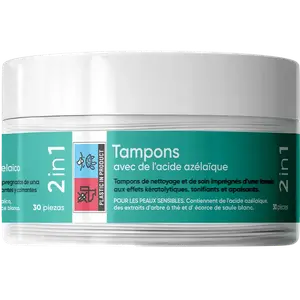 Диски для лица с азелаиновой кислотой, 30 шт./1 упаковка. Erne