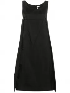 Жаккардовое платье без рукавов COMME DES GARCONS, черный