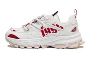 Кроссовки LINING YOUNG Sports Life Collection Kids Lifestyle Shoes GS Low-top Standard White/bull Red, красный