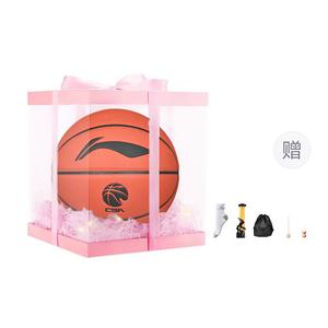 LINING Баскетбольный мяч CBA Collection PU коричневый размер 7 тренировочный unisex