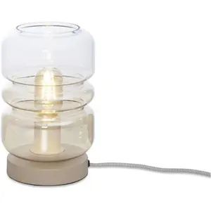 Настольная лампа VERONA E27 теплый белый стекло с цветовым градиентом It'S About Romi, песочный