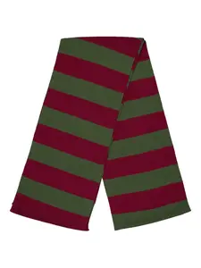 Шарф с полосатым узором Lucca Paula, зеленый