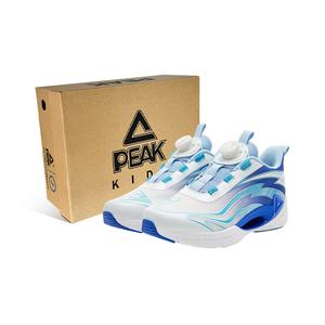 Flick 002 устойчивые к истиранию легкие амортизирующие дышащие нескользящие детские беговые кроссовки для подростков PEAK, синий