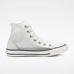 Converse Chuck Taylor All Star Женские Полупрозрачные Белые Высокие Кроссовки