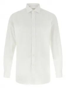 Рубашка Trevi Mark с длинными рукавами Brioni, белый