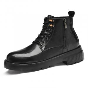 Bull Thunder Черные короткие ботинки мартин, цвет Black