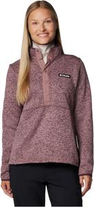 Колумбия женский свитер Weather Half Snap Columbia, Moonvista/Fig Heather
